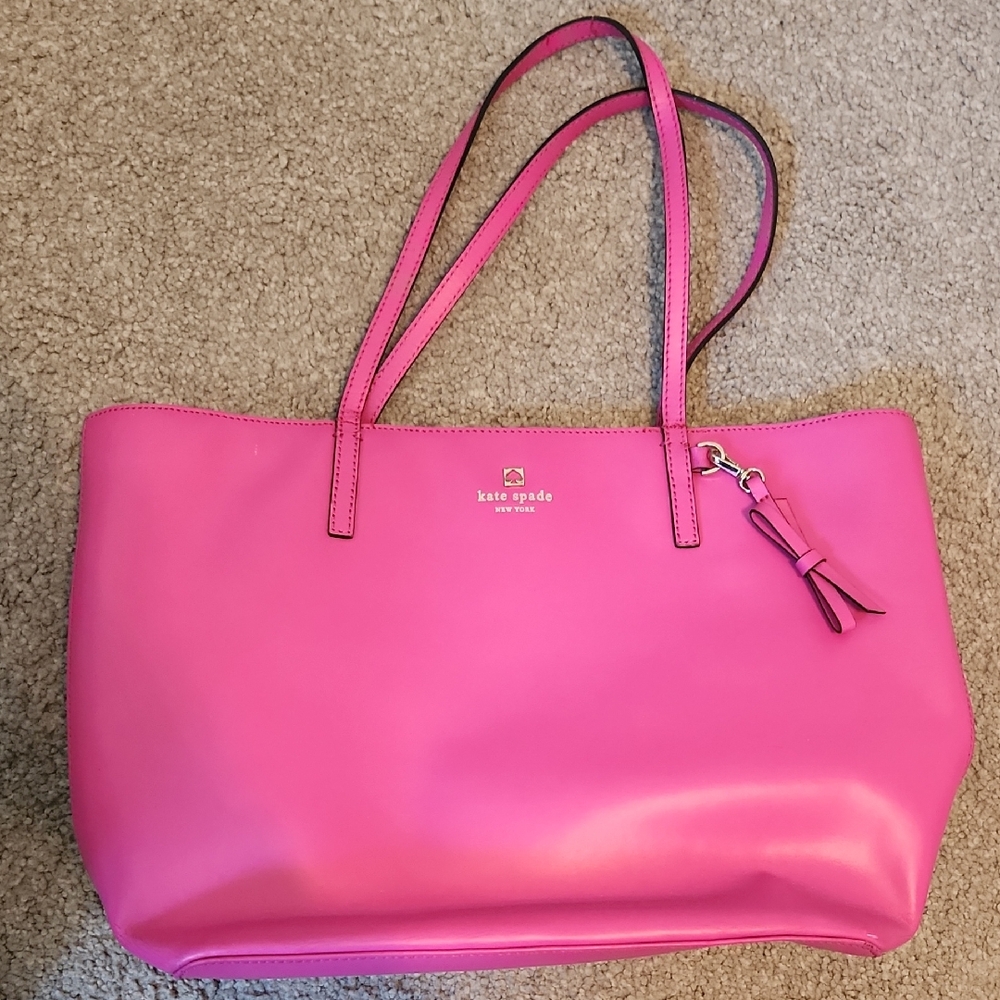 VGUC Kate Spade Bright Pink Tote Bag
